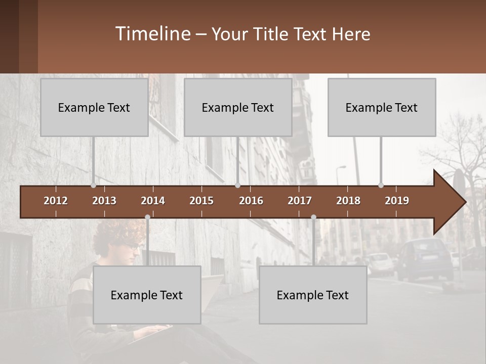 Construct Lawn Architecture PowerPoint Template