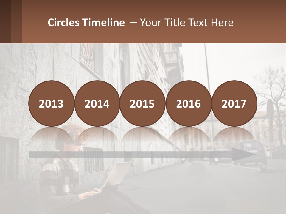 Construct Lawn Architecture PowerPoint Template