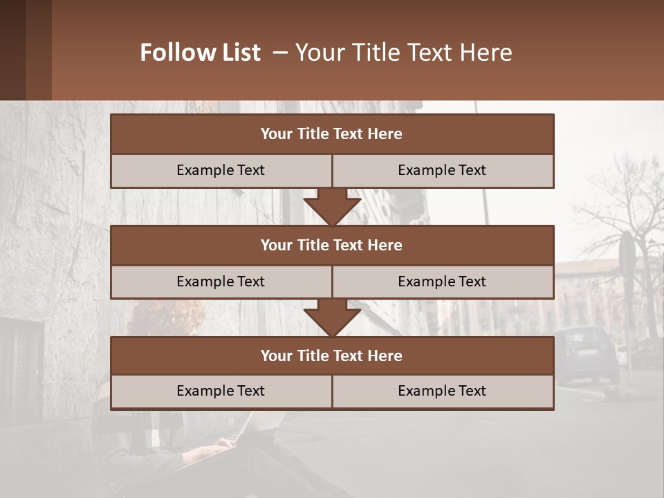 Construct Lawn Architecture PowerPoint Template