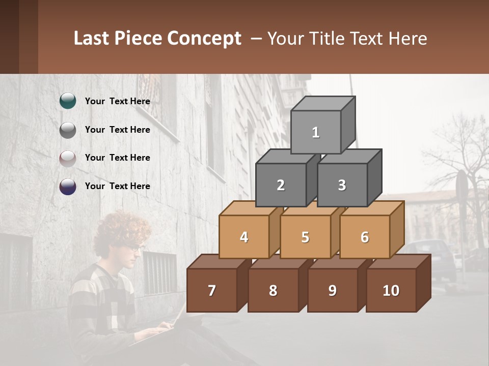 Construct Lawn Architecture PowerPoint Template