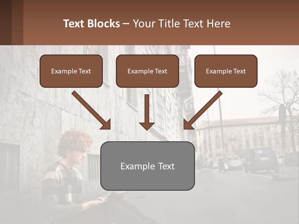 Construct Lawn Architecture PowerPoint Template