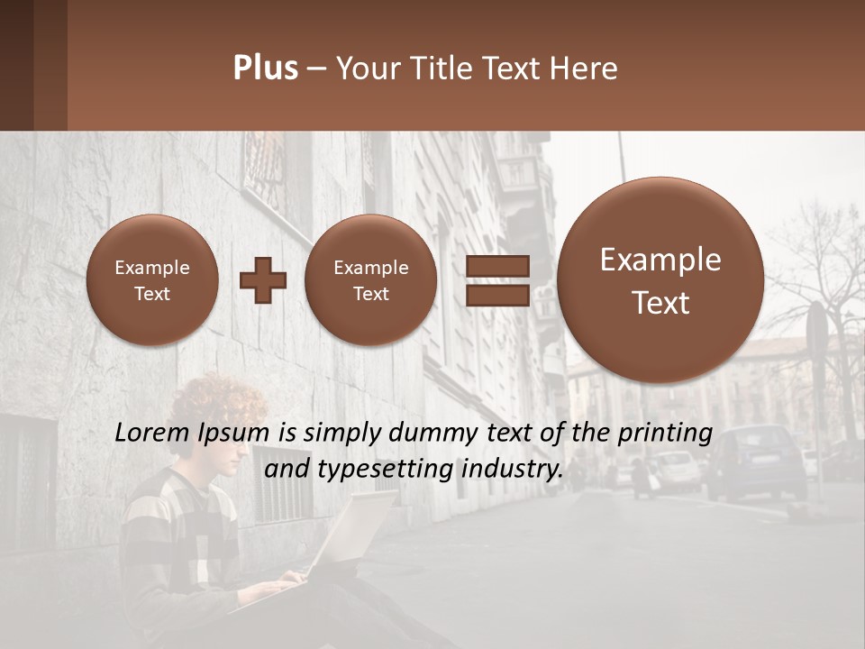 Construct Lawn Architecture PowerPoint Template