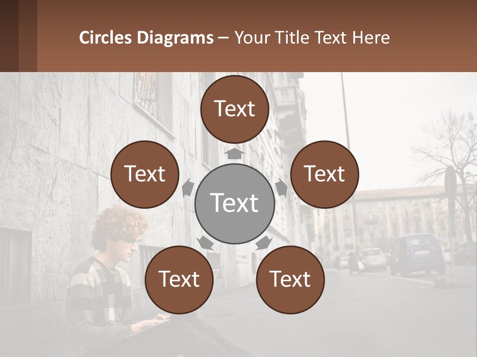 Construct Lawn Architecture PowerPoint Template