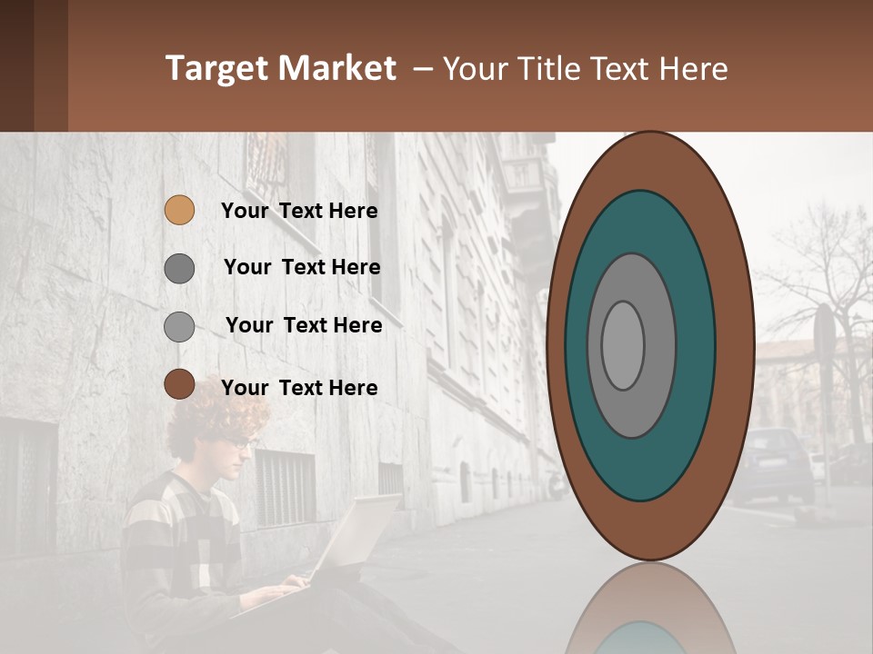 Construct Lawn Architecture PowerPoint Template