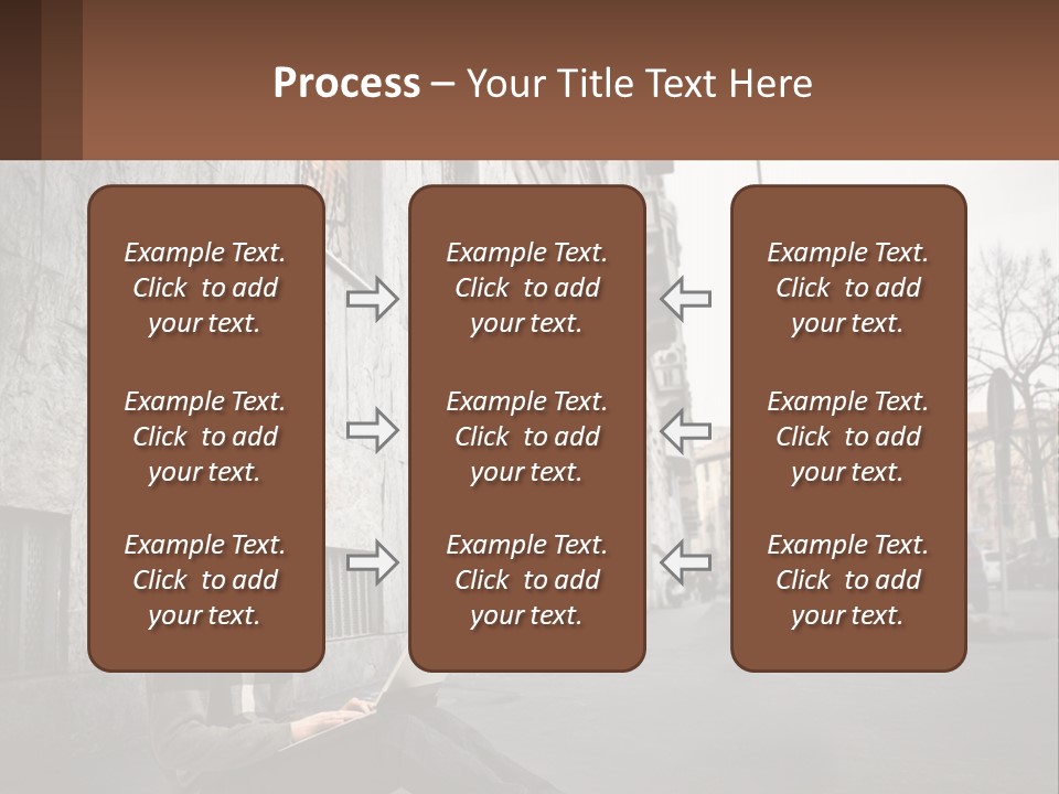 Construct Lawn Architecture PowerPoint Template