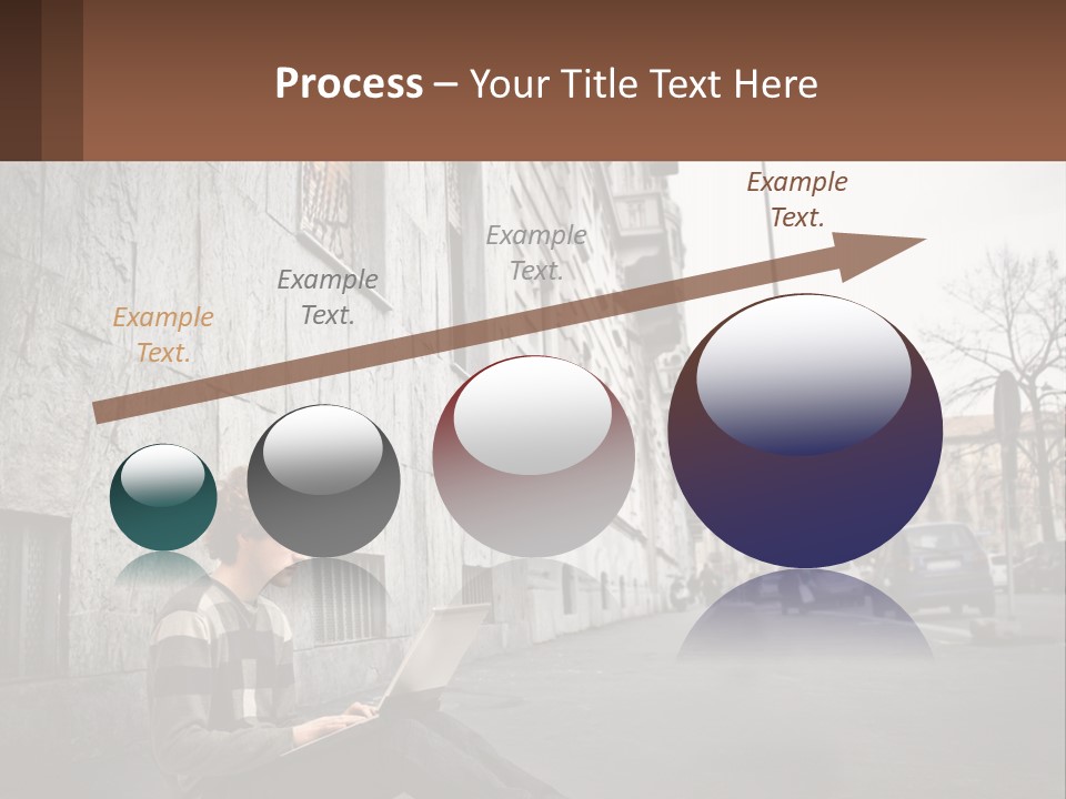 Construct Lawn Architecture PowerPoint Template