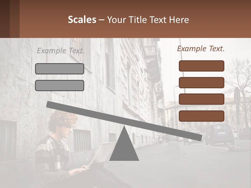 Construct Lawn Architecture PowerPoint Template