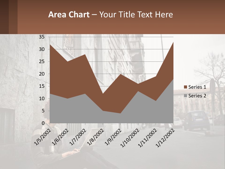 Construct Lawn Architecture PowerPoint Template