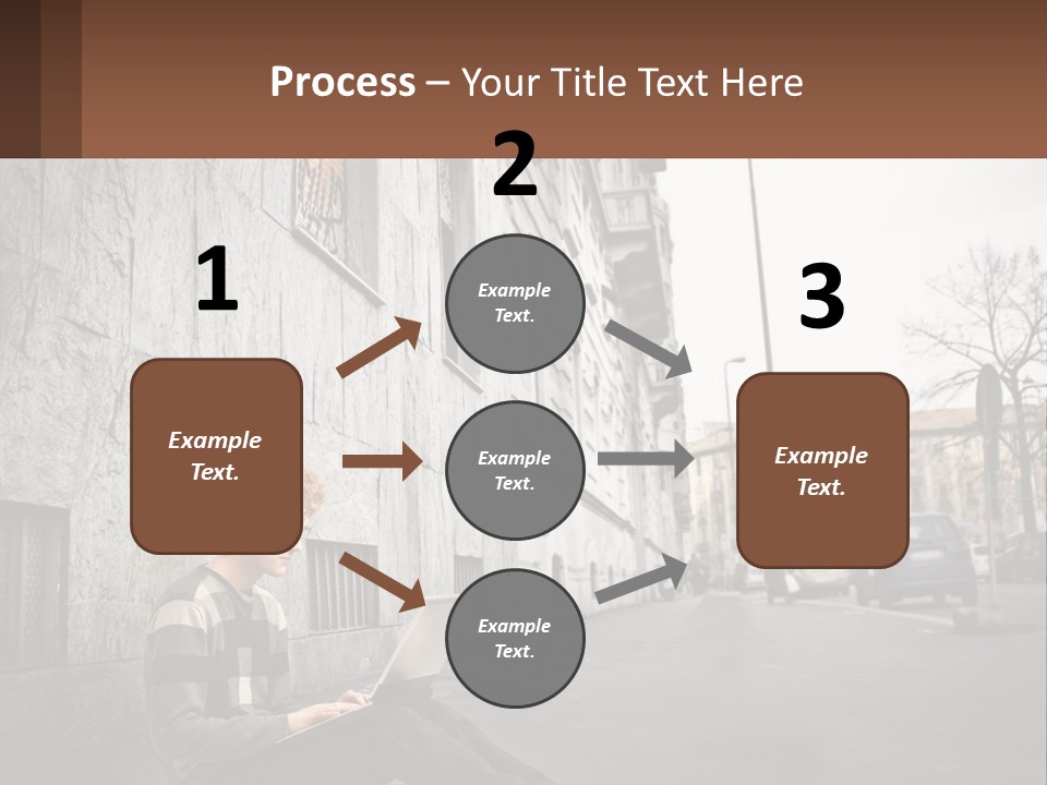Construct Lawn Architecture PowerPoint Template