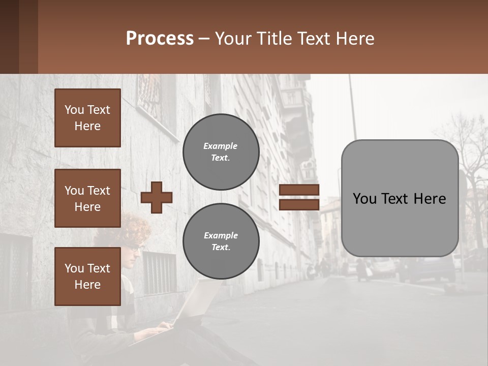 Construct Lawn Architecture PowerPoint Template