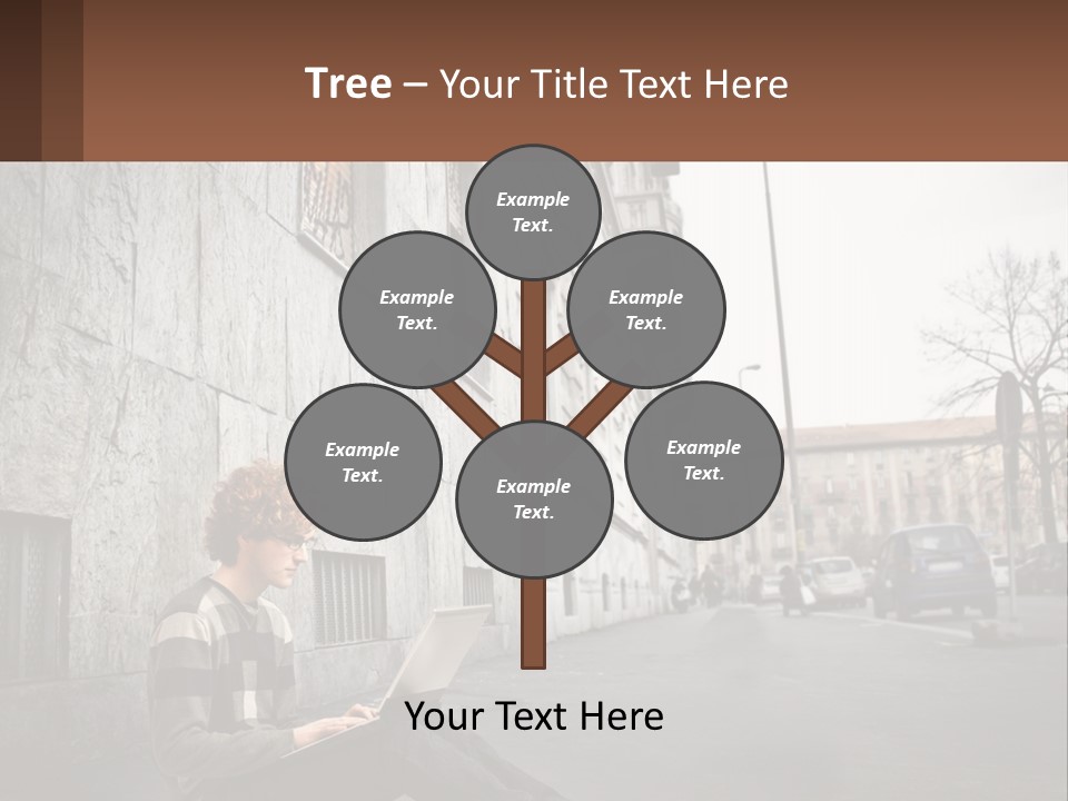 Construct Lawn Architecture PowerPoint Template