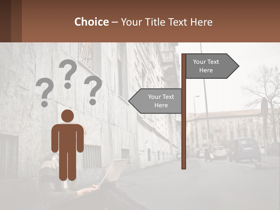 Construct Lawn Architecture PowerPoint Template