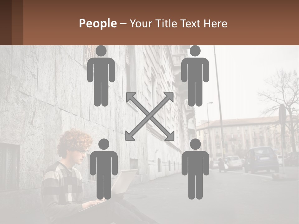 Construct Lawn Architecture PowerPoint Template