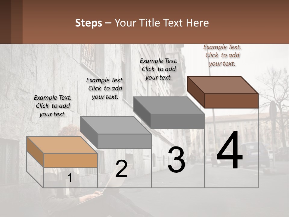 Construct Lawn Architecture PowerPoint Template