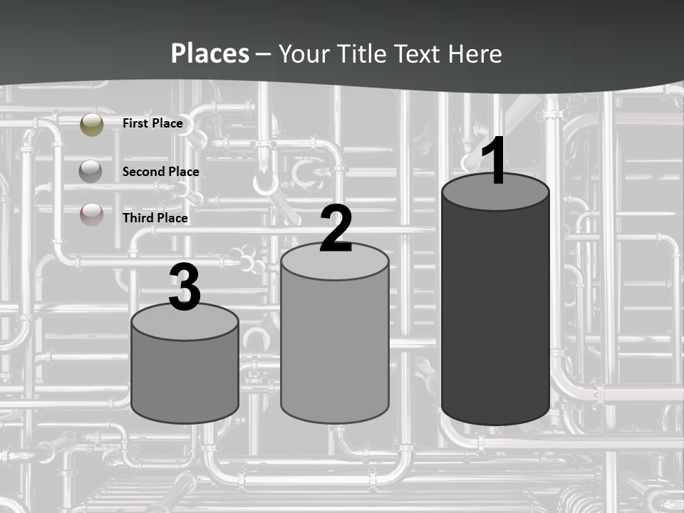 Lawn Background Structure PowerPoint Template