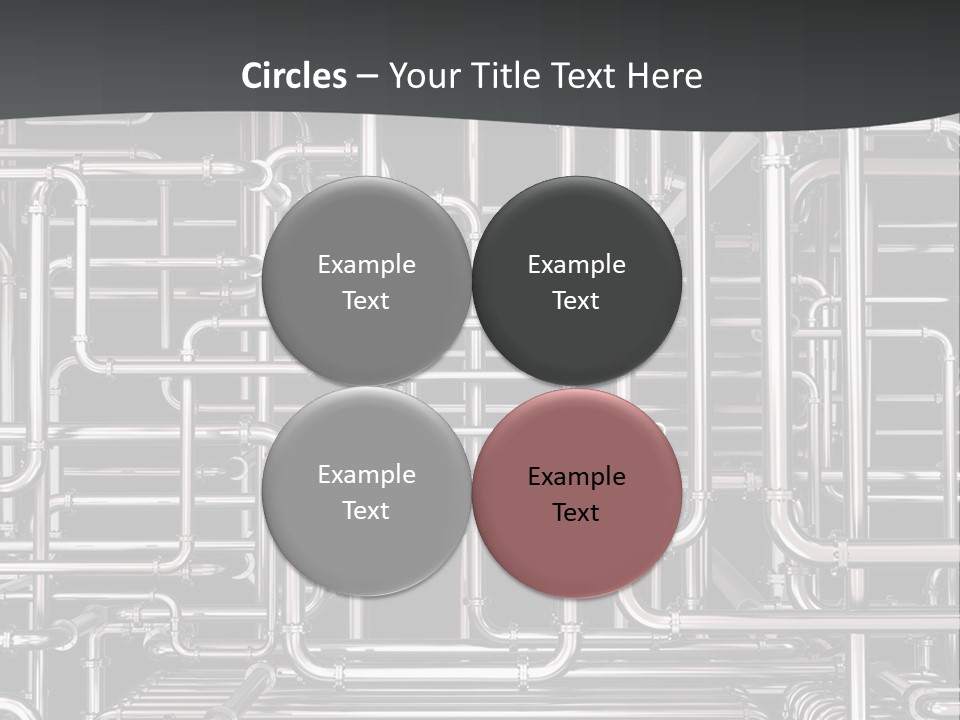 Lawn Background Structure PowerPoint Template