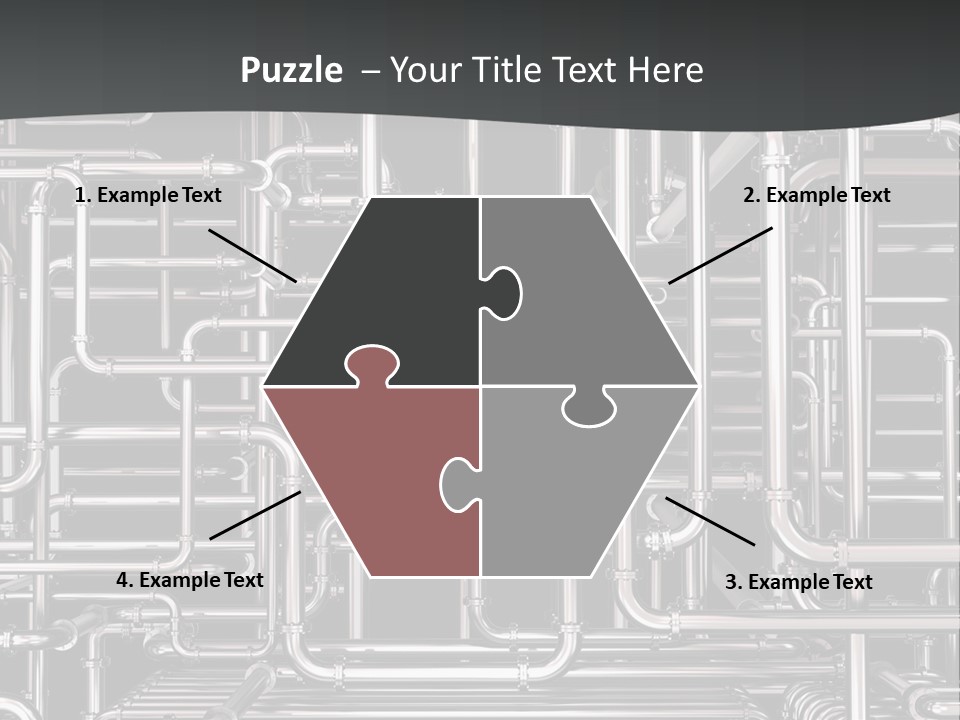 Lawn Background Structure PowerPoint Template