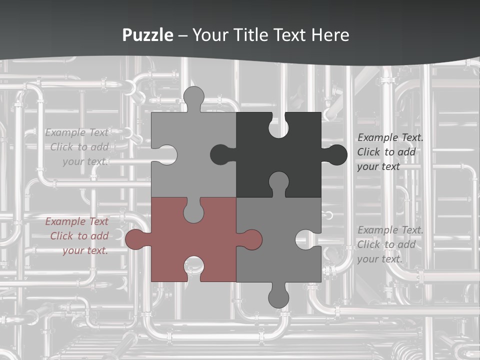 Lawn Background Structure PowerPoint Template