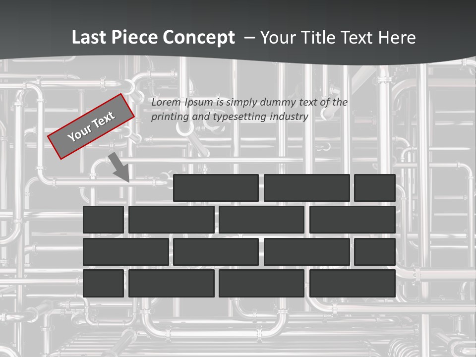 Lawn Background Structure PowerPoint Template