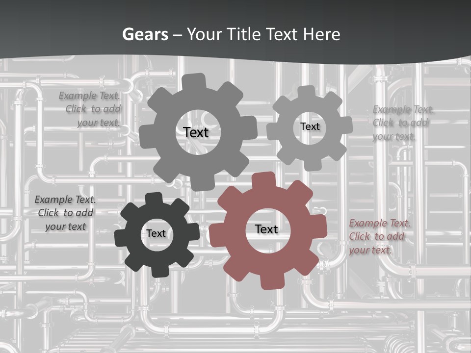 Lawn Background Structure PowerPoint Template