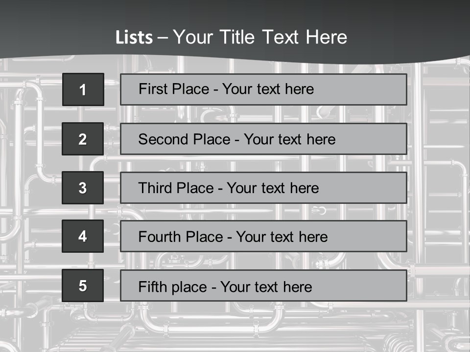 Lawn Background Structure PowerPoint Template