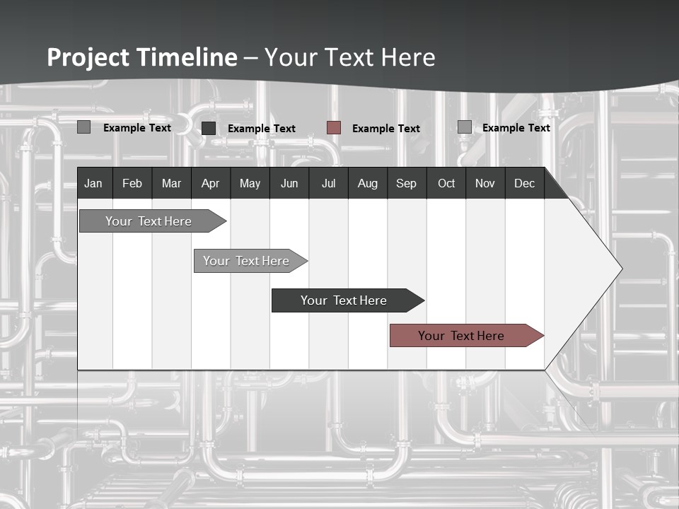 Lawn Background Structure PowerPoint Template