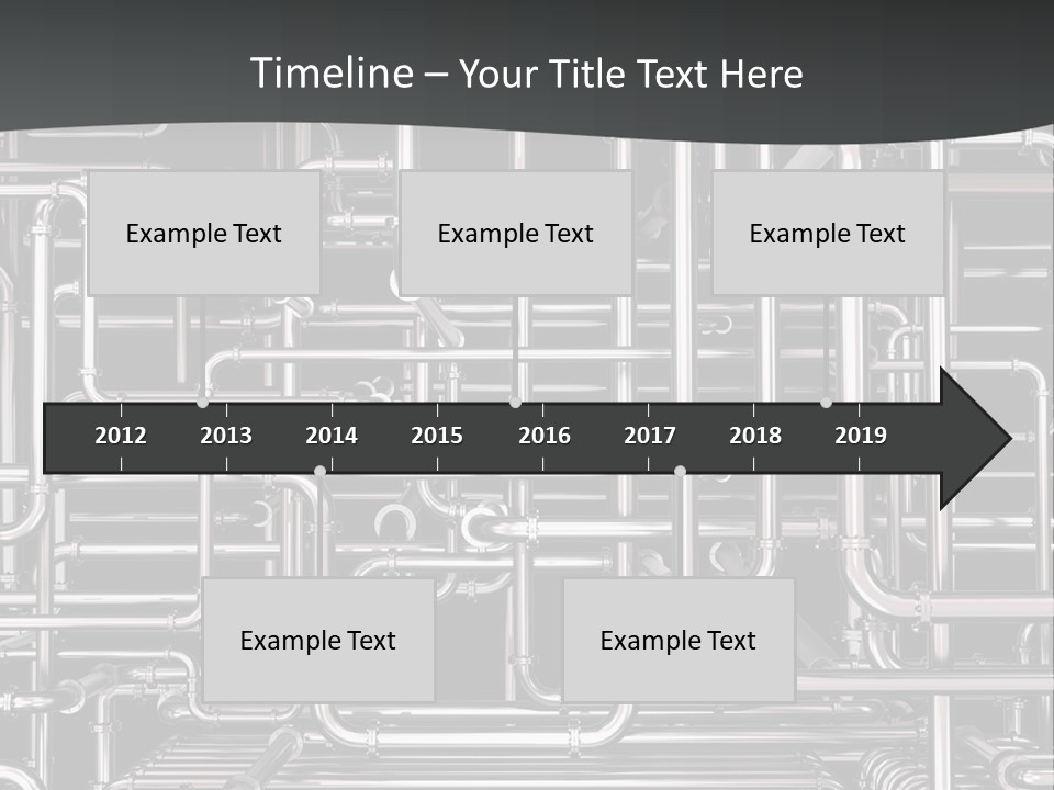 Lawn Background Structure PowerPoint Template