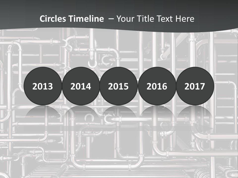 Lawn Background Structure PowerPoint Template