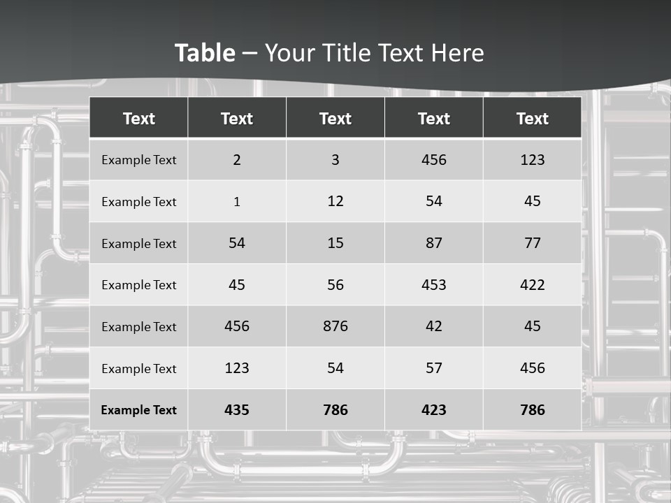 Lawn Background Structure PowerPoint Template