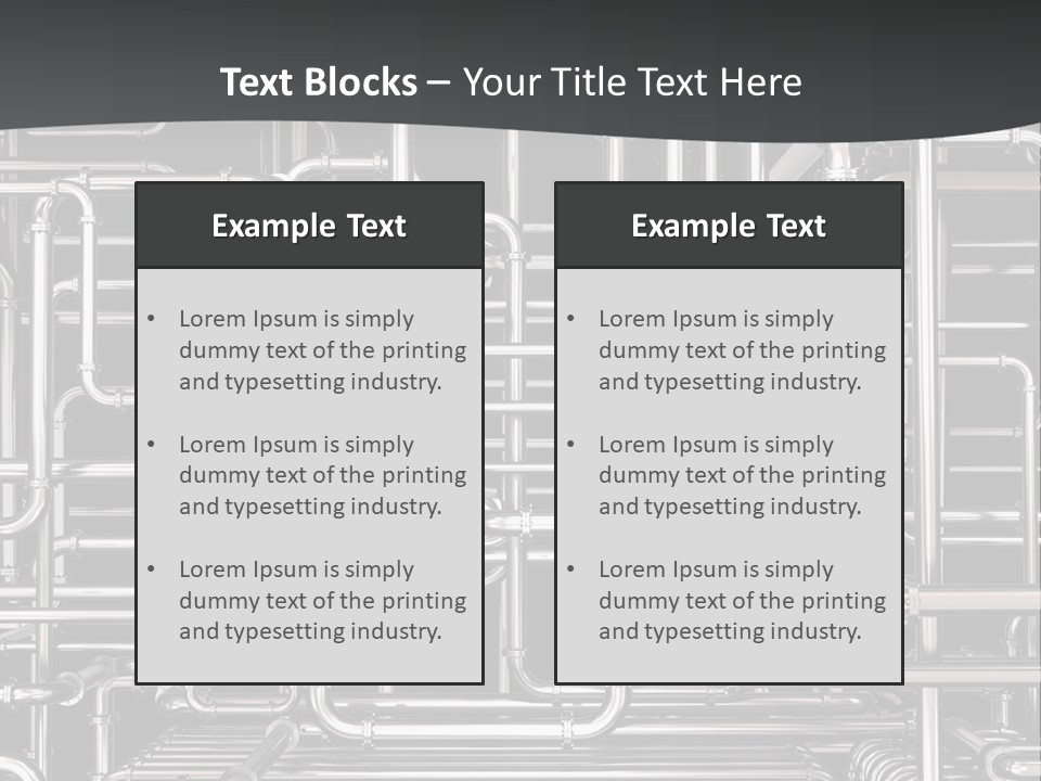 Lawn Background Structure PowerPoint Template
