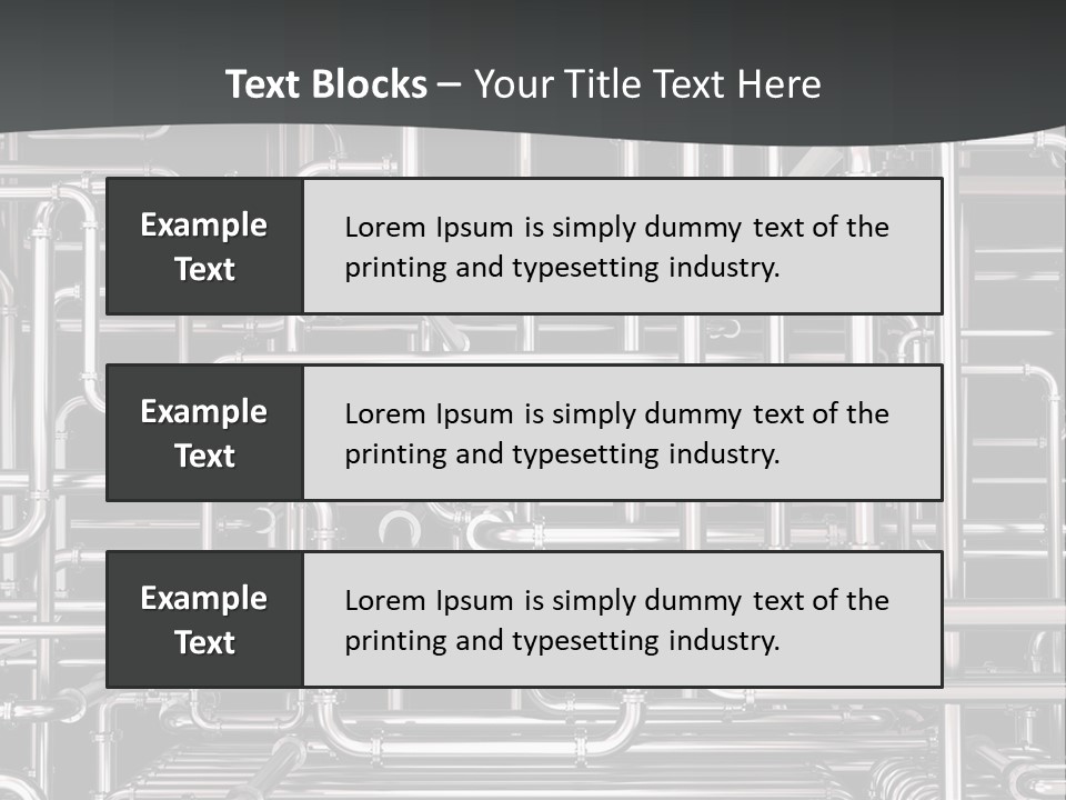 Lawn Background Structure PowerPoint Template