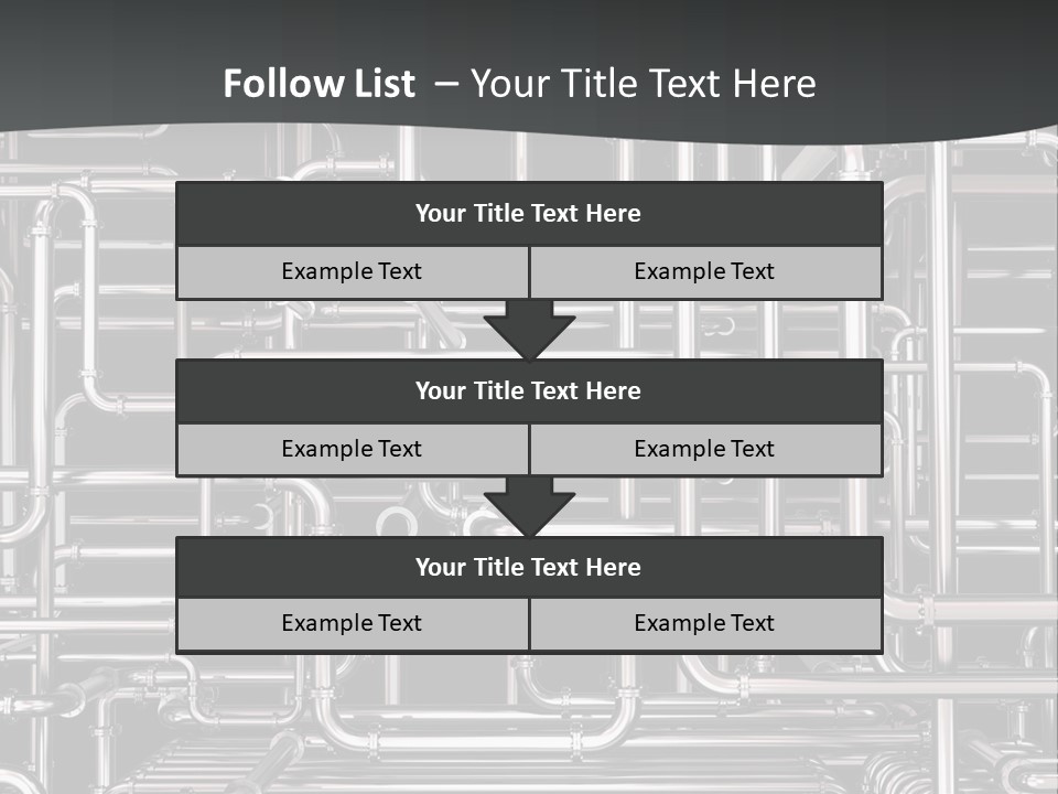 Lawn Background Structure PowerPoint Template