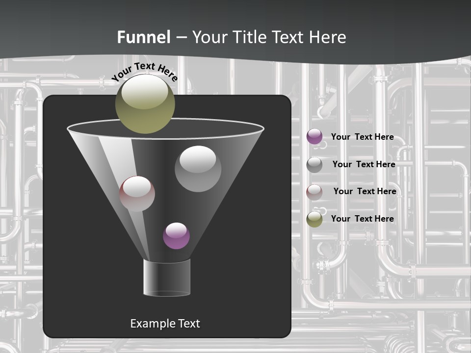 Lawn Background Structure PowerPoint Template