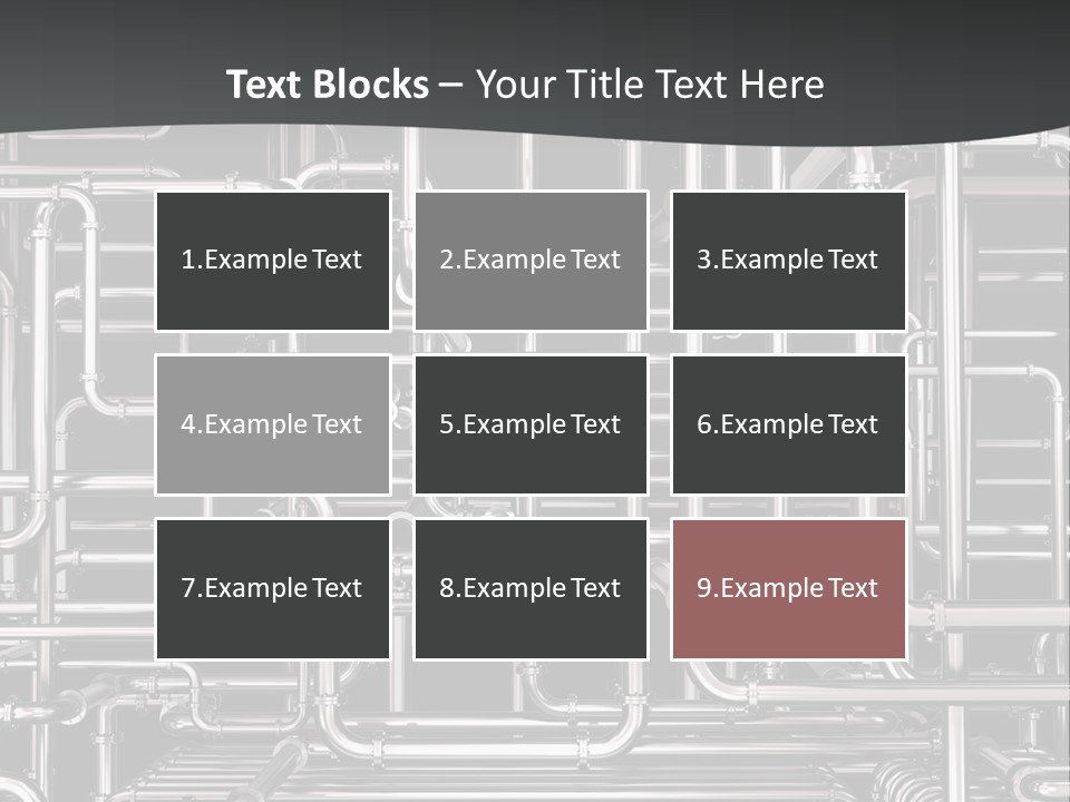 Lawn Background Structure PowerPoint Template