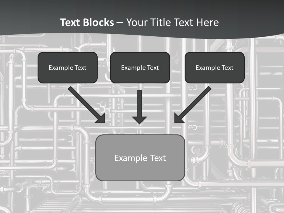 Lawn Background Structure PowerPoint Template