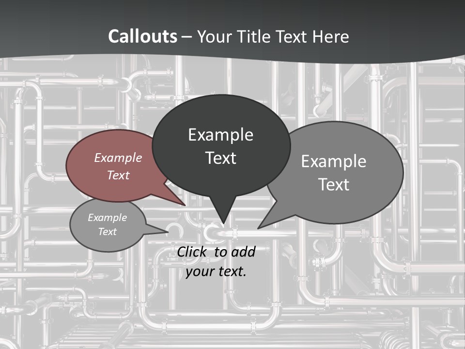 Lawn Background Structure PowerPoint Template