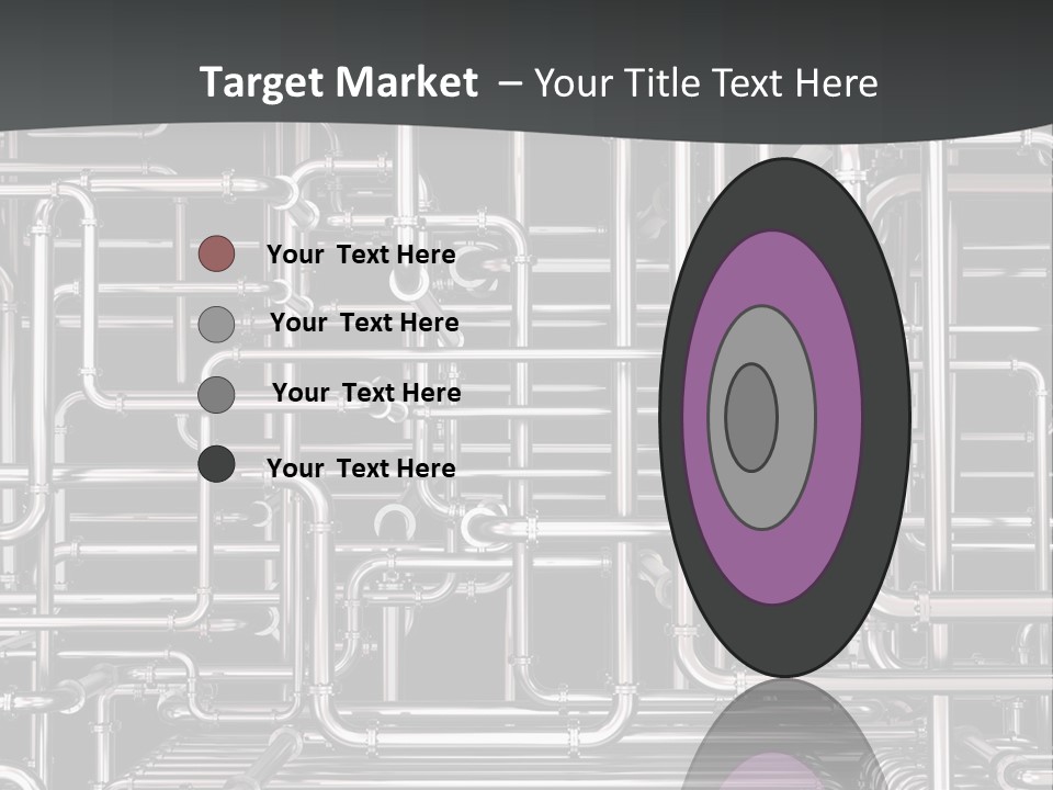 Lawn Background Structure PowerPoint Template