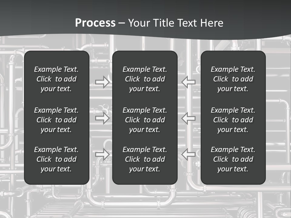 Lawn Background Structure PowerPoint Template