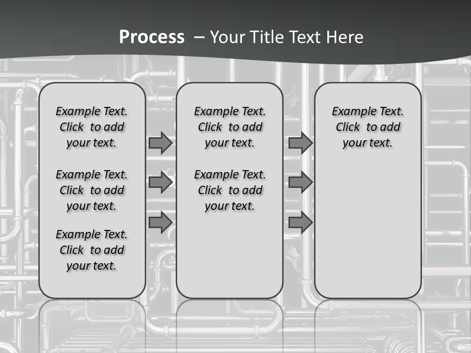 Lawn Background Structure PowerPoint Template