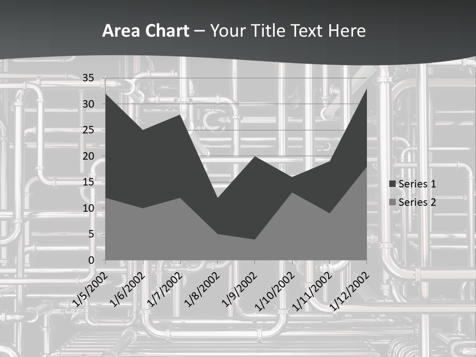 Lawn Background Structure PowerPoint Template