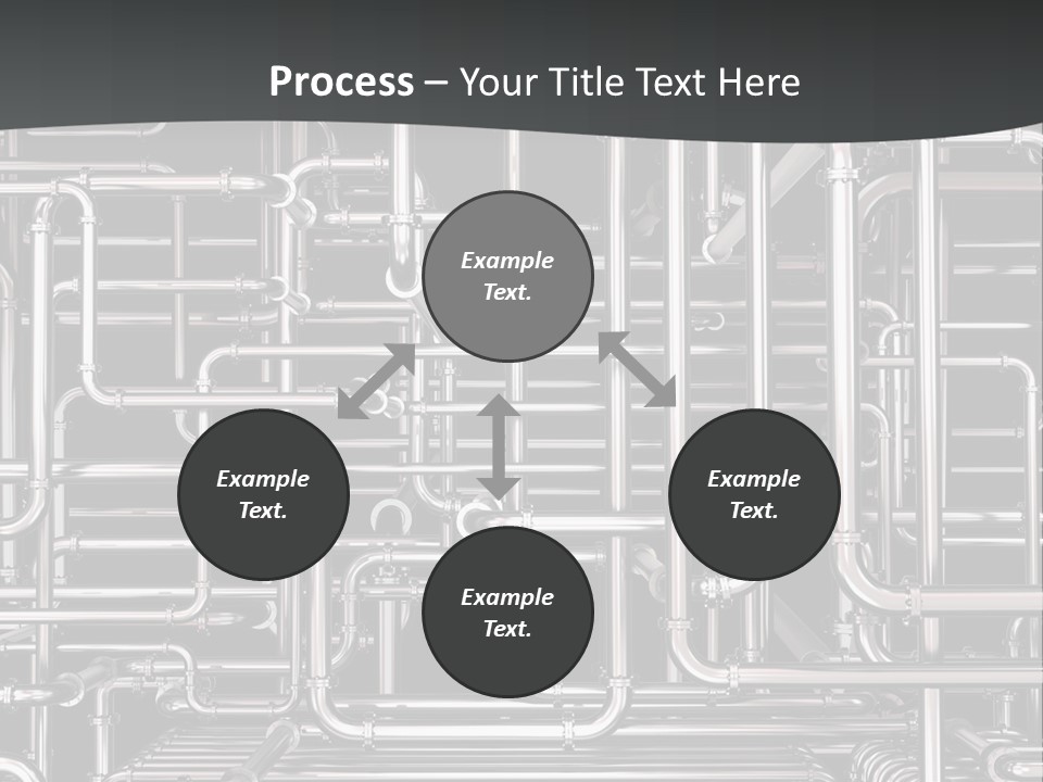 Lawn Background Structure PowerPoint Template