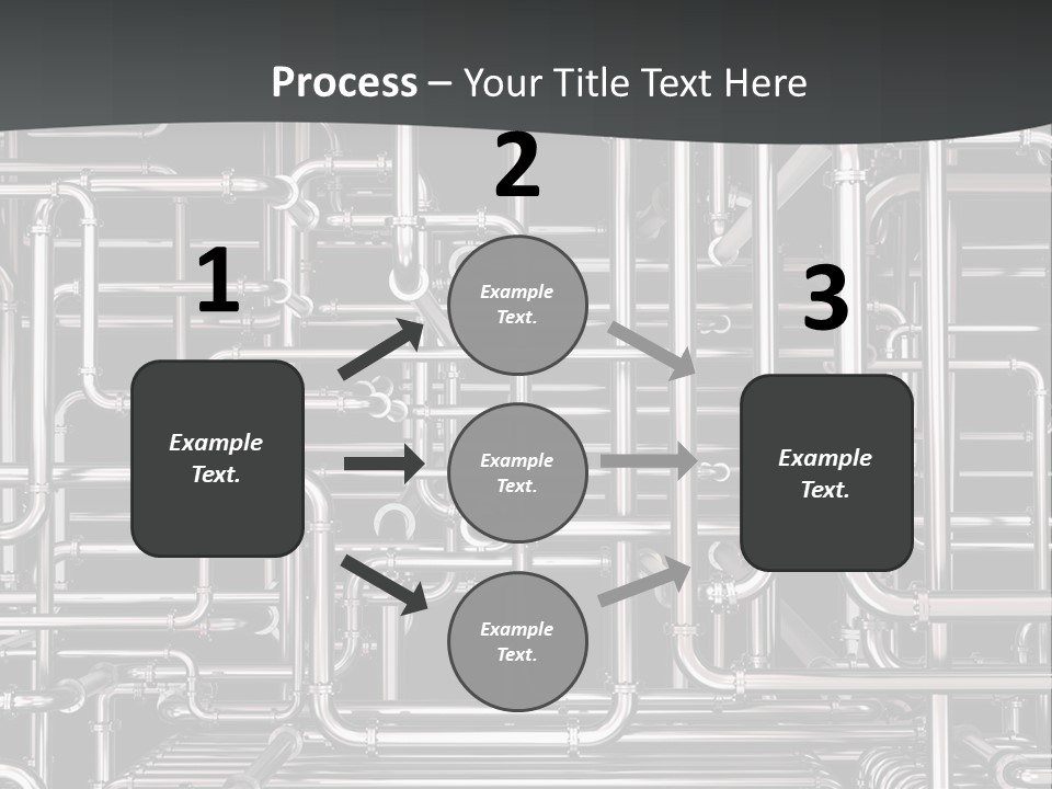 Lawn Background Structure PowerPoint Template