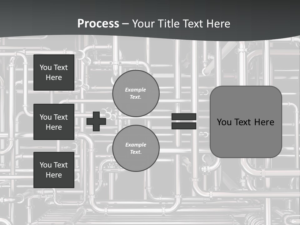 Lawn Background Structure PowerPoint Template