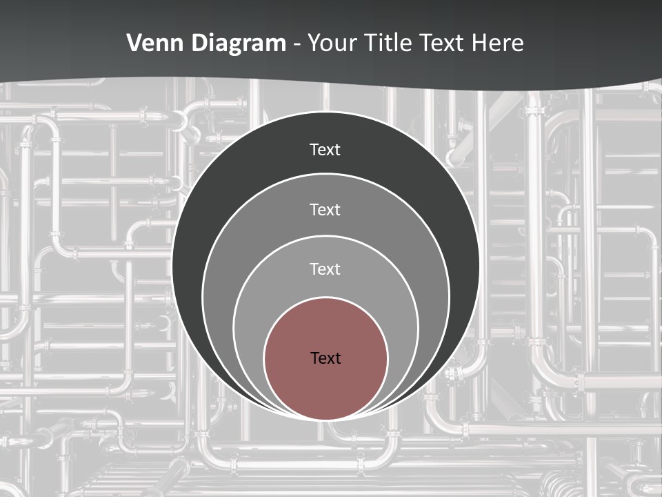 Lawn Background Structure PowerPoint Template