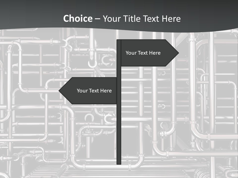 Lawn Background Structure PowerPoint Template