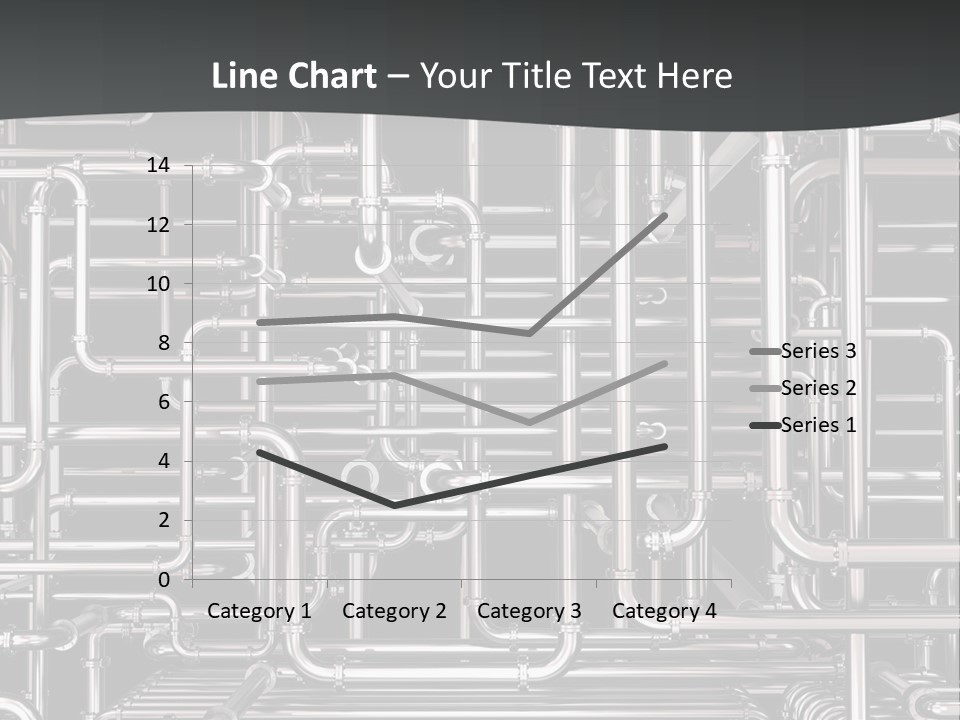 Lawn Background Structure PowerPoint Template