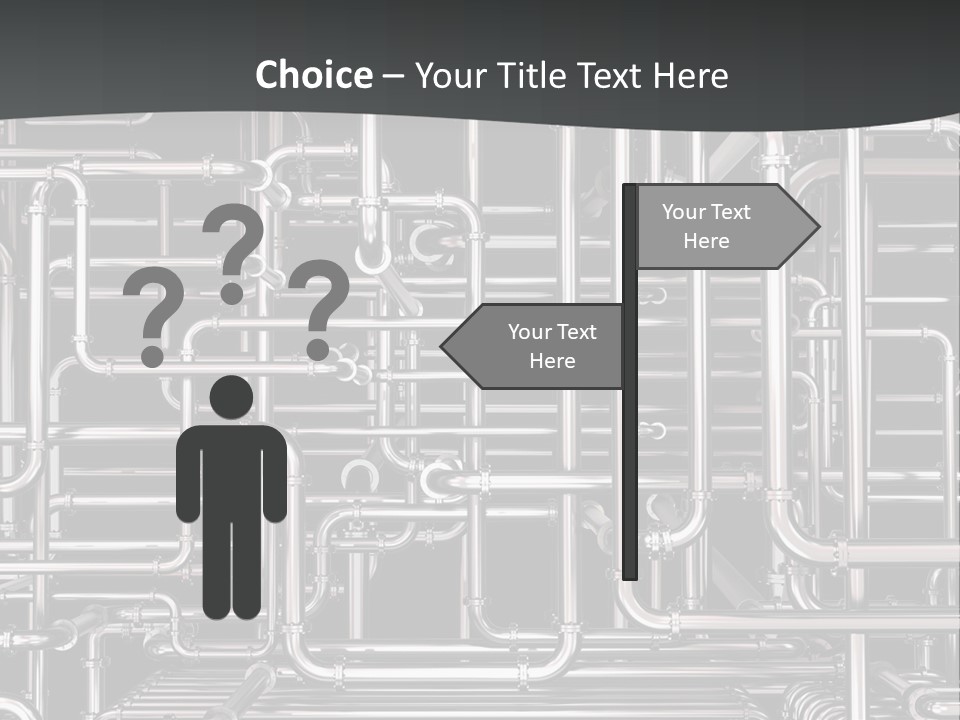 Lawn Background Structure PowerPoint Template