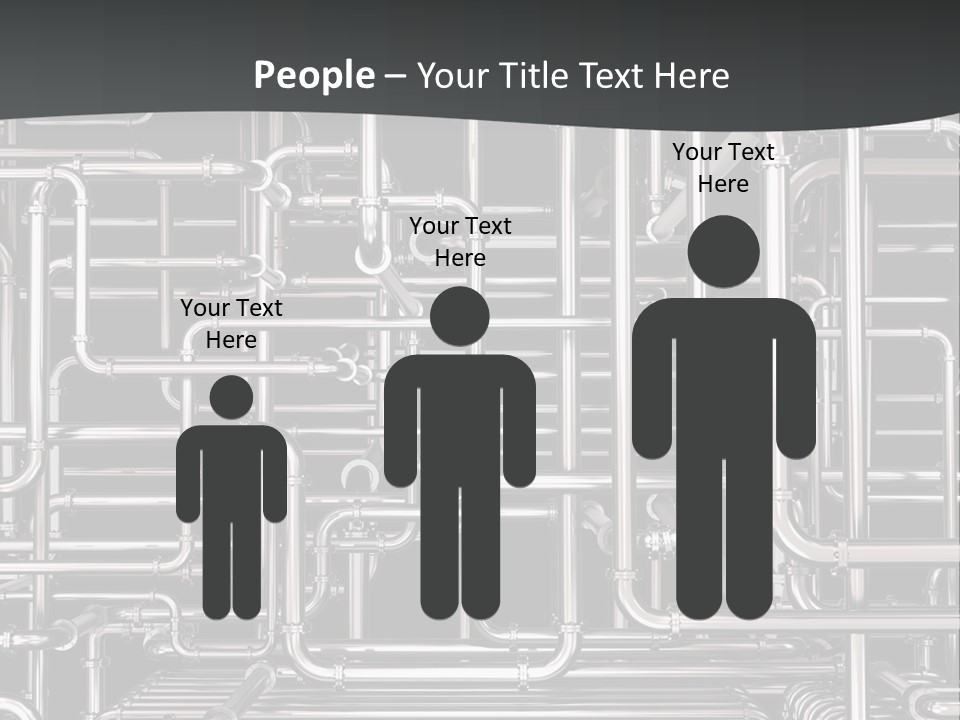 Lawn Background Structure PowerPoint Template