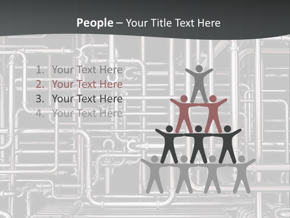 Lawn Background Structure PowerPoint Template