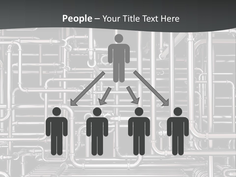 Lawn Background Structure PowerPoint Template